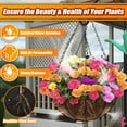 thumbnail image 3 of 4 PCS in Round Coco Liners for Planters, Replacement Hanging Basket Liners, Coconut Fiber Planter Liners Coconut Fiber Liners for Wall Hanging Baskets, Garden Planter Flower Pot, 3 of 6