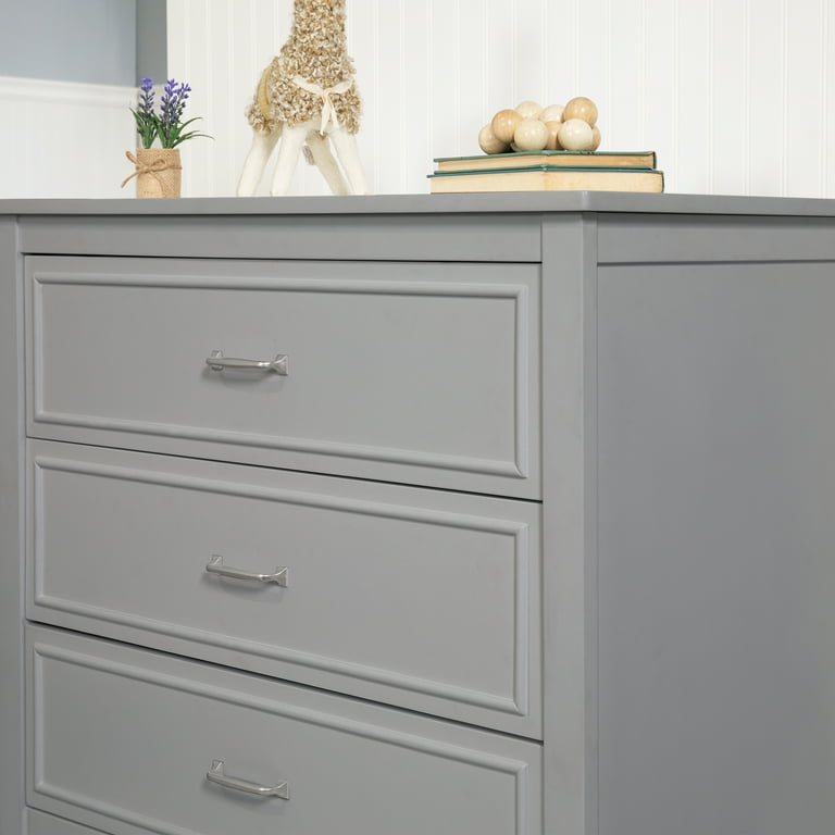 DaVinci Charlie 3 Drawer Dresser Gray