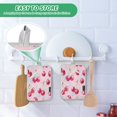 thumbnail image 6 of 2 Pack Pot Holders for Kitchen Heat Resistant Hot Pads Sets for Cooking Baking Watercolor Sparkling Cherries, 6 of 7
