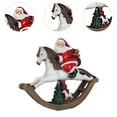 thumbnail image 6 of Kokiya Resin Christmas Decorations Birthday Gift Craft Table Centerpiece Xmas Decor Riding a horse, 6 of 9