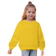 thumbnail image 4 of Bnwani Toddler Sweatshirt Cotton Long Sleeve Sweatshirt Cute Plain Tops Pullover, 4 of 8