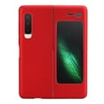 thumbnail image 1 of Carcasa de teléfono móvil plegable con protección Omnibearing esmerilada de PC de lujo de plástico duro de alta calidad para Samsung GalaxyCola rojo, 1 of 8