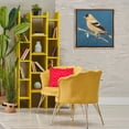thumbnail image 4 of Stupell Industries French Country Traditional Yellow Bird Brown Floating Frame Canvas Art, 25 x 25, by Lanie Loreth, 4 of 8