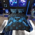 thumbnail image 1 of Erosebridal Gaming Gamer Bedding Full Size 7-Piece, Reversible Bed Set, Breathable, 1 of 5