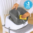 thumbnail image 4 of Ingenuity SmartClean Toddler Booster Seat - Slate, 4 of 14