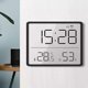 thumbnail image 2 of 1Pcs Digital Wall Clock Electronic Wall Mounted LCD Disply Clocks Multifunctional Temperature and Humidity Alarm Clock, 2 of 5