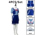 thumbnail image 1 of Cosas Extrañas Robin Steve Harrington Temporada 4 Cos Helado Secretario De La Marina Uniforme Cosplay Traje De Marinero, 1 of 4