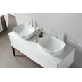 thumbnail image 5 of Sebastian 60" Gloss White Dual Mount Bathroom Vanity, 5 of 13