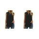 thumbnail image 3 of Qarigey Blusa sin mangas para mujer, camiseta sin mangas de Color sólido, chaleco refrescante para mujer de oficina, vacaciones en la playa, Type1 NO1, 3 of 6