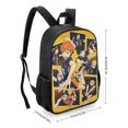 thumbnail image 2 of Haikyuu Team Children's Backpack School Bag Multipurpose Daypack Backpack Satchel Oxford Cloth Adjustable Rucksack Boys Teen, 2 of 5