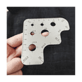 thumbnail image 3 of Leather Cutting Angle Ruler Scale Ruler Tool Ruler R Gauge Stainless Steel Round Ruler Arc Ruler Angle Ruler, 3 of 6