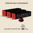 thumbnail image 5 of Nespresso Capsules Vertuo, Half Caffeinato, Mild Roast Coffee, 30-Count Coffee Pods, 5 of 14