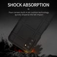 thumbnail image 4 of Slim Fit Phone Case for Samsung Galaxy A03S,Rugged Shield Phone Case with Military Grade Shockproof Protection,Drop-Tested and Camera Lens Protection Cover for Galaxy A03S,HD Gray, 4 of 8