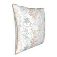 thumbnail image 2 of Haiem Sea Animals Print Velvet Soft Solid Decorative Square Throw Pillow Covers Set with Elegant Piping Christmas Cushion Case for Sofa Bedroom Car-20"x20", 2 of 8