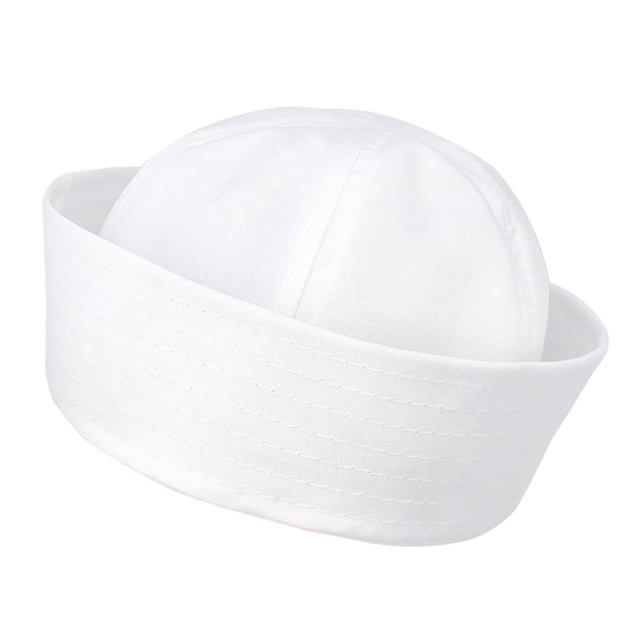 Sombreros de marinero blancos Sombreros de capitán de la marina Sombrero de yate para adolescentes y adultos Sombrero de niño Disfraz de Halloween