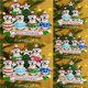 thumbnail image 5 of Ounissouiy Encantadora decoración familiar de pingüinos navideños de resina para crear un ambiente festivo, regalos pensativos bonitos Kits de decoración para fiestas, 5 of 6