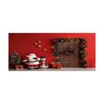 thumbnail image 3 of Feliz Navidad Navidad El Fondo Fiesta De Navidad Papá Noel Fotografía Navidad Puerta De Garaje Fondo Decoración Para Fiestas 7 * 16 Pies., 3 of 3
