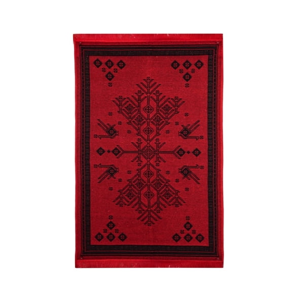 BiggHome Rug - 80*150 cm, Machine Washable, Durable, Ethnic-Inspired Pattern for Living Room, SA25CY , 31.5 x 59.06 inches, 3.21 lbs.