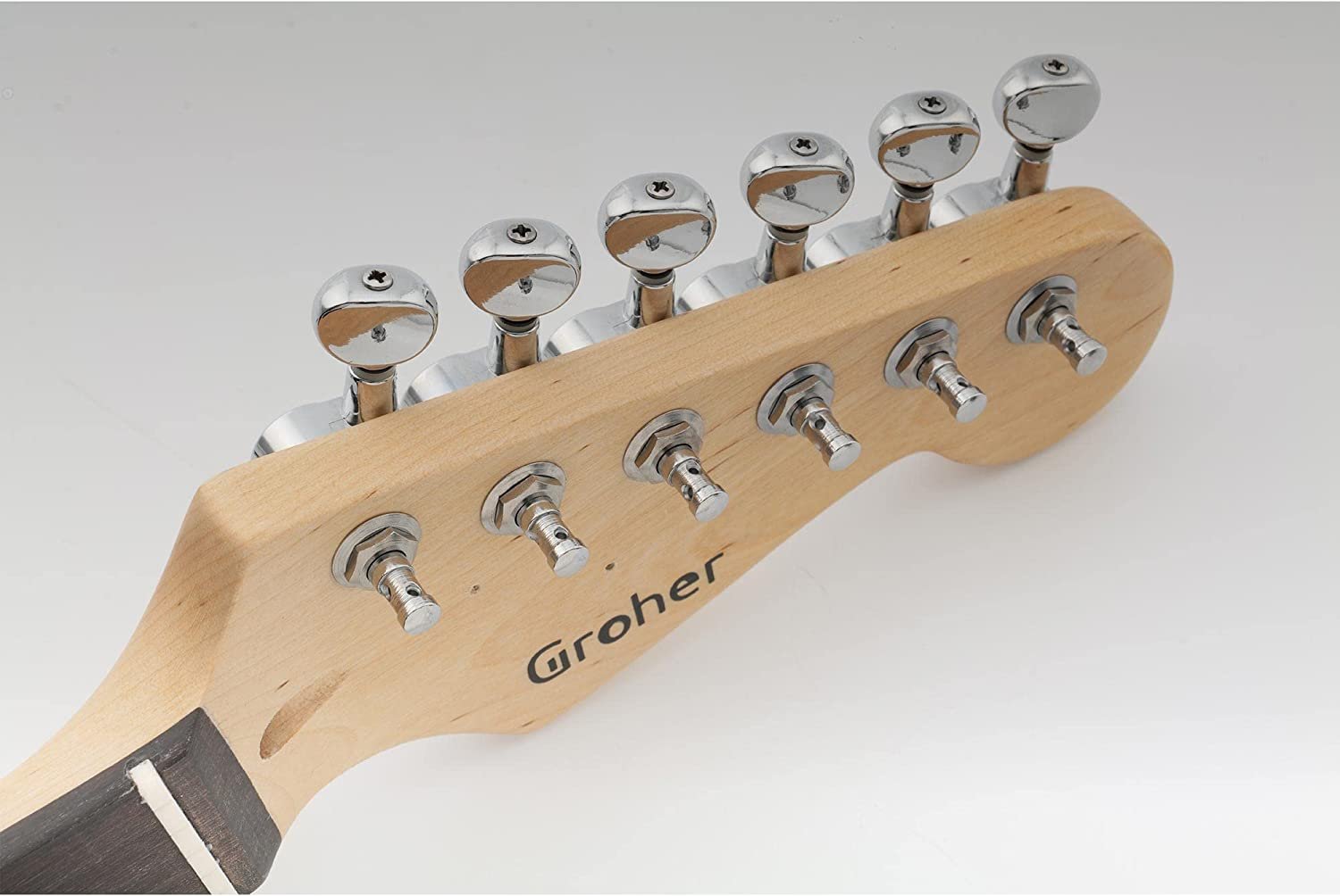 Buy Wilkinson 6inline EZLOK Mini Oval Button Guitar Tuners Machine