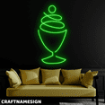 thumbnail image 2 of Craftnamesign Gelato Led Sign, Ice Cream Store Wall Decor, Ice Cream Wall Art, 2 of 4