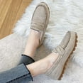 thumbnail image 7 of Censtreet Women's Loafer Flats Comfortable Office Work Shoes, Cute Penny Loafer Slip On Walking Driving Shoes, 7 of 7