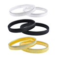 thumbnail image 1 of Long Sleeve Holders (3 Pairs) Non-Slip Metal Wristbands | Prevents Cuffs from Slipping | Comfortable to Wear, 1 of 5