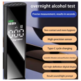 thumbnail image 3 of High-Precision Alcohol Tester Portable Non-Contact Professional Led Digital Display Drunk Driving Alarm Quick Tester, 3 of 6