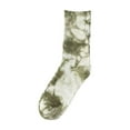thumbnail image 2 of Gymayou Unisex Tie Dye Crew Socks For Women And Men Colorful Gradient Novelty Ribbed Socks Street Style Mid Calf Socks, 2 of 4