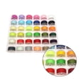 thumbnail image 2 of Bobinas de coser de colores mezclados, hilo de coser, bobina de plástico, Mini accesorios para máquina de coser para el hogar, Kit de trabajo hecho a mano 36 Piezas Vogacara HA0690-00B, 2 of 6