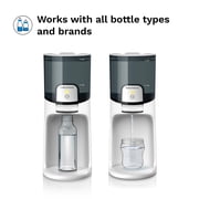 Baby Brezza Instant Baby Bottle Maker with 3 Temperature Settings for Formula Warming, 50oz Tank Capacity, 24/7 Warm Water Dispenser, Electric Kettle Alternative