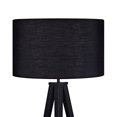 thumbnail image 3 of Teamson Home Romanza Lampe de Sol Trépied Éclairage Moderne - Noir, 3 of 5