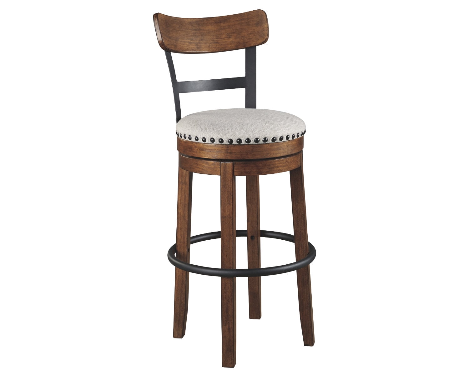Valebeck Tall Upholstered Swivel, Ashley Furniture Counter Height Bar Stools