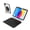 Black, variant on Magnetic Detachable Keyboard Case for iPad Pro 12.9" / iPad Air 13", Backlit Trackpad, Pencil Holder, 360° Rotatable Kickstand,Gray