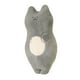 thumbnail image 5 of Peluche de gato de pie, 70 cm/27,56 pulgadas, para abrazar gris, 5 of 9