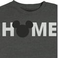thumbnail image 2 of Men's Mickey & Friends Home Logo Sweatshirt Charcoal Heather Large, 2 of 4
