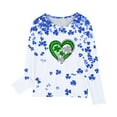 thumbnail image 4 of LIaqionyy Long Sleeve Shirts for Kids St Patrick Day's Casual Crew Neck Tops Trendy Basic Tees 3-14Y, 4 of 4