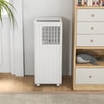 thumbnail image 4 of 8000 BTU Pro Grade Portable AC - 3-In-1 Cooling/Dehumidifier/Fan for 350 Sq.Ft Rooms, UltraQuiet Operation,Remote & Window Kit, Mobile Wheels for Bedroom/Office/Living Room, 4 of 7