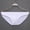 White, variant on Zivyakyron Bikini Men Soft Breathable Low Rise Underwear Men Home Loose Plain Brief