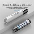 thumbnail image 4 of LED Power Bank Function Outdoor Flashlight Replaceable Battery USB Light Camping Powerful Tactical Charging Portable Flashlight, 4 of 9