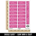 thumbnail image 2 of Self Assessment Teacher Student School Sticker Set - Hot Pink - Matte Finish - 2.00" Large, 2 of 7