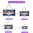thumbnail image 5 of Happy New Year with Maltese Fireworks Holiday Xmas Winter 2025 Landscape Wood Sign Maltese Dog Lover Gifts Idea Hanging Wall Home Decor - 00025, 5 of 5