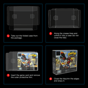 ASTONEY 10 Count Clear Box Protectors Case for PlayStation