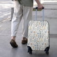 thumbnail image 3 of Pioneer Flower Floral Print Pattern Luggage Cover Fashion Suitcase Cover Baggage Covers Fit 25-28 Inch Luggage (Go Travel), 3 of 5