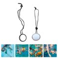 thumbnail image 2 of CIMAXIC 2pcs Boat Dives Accessories 360 Degree Adjustable Diving Rearview Mirror with Rope,2.32"X2.32"X0.55", 2 of 5