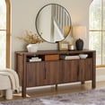 thumbnail image 2 of Better Homes & Gardens Adlin TV Stand for TVs up to 70 in, Walnut Finish, 2 of 11