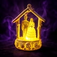 thumbnail image 5 of Halloween Ghost LED String Lights,Waterproof Battery Operated Hanging Ghost Garland with Flickering Lights for Indoor Outdoor Halloween Party Decor, 5 of 7