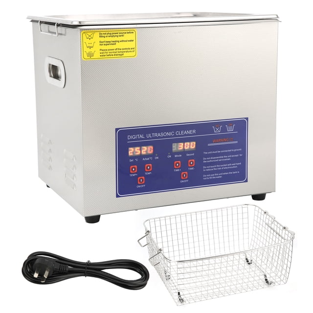 10l Cleaner Stainless Steel Cleaner With Timer Heater 10L Industrial Equipment PS-40A