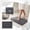 Dark Gray, variant on Chenille Bath Mat – Non-Slip with Backing Bath Rug Ultra-Absorbent and Machine Washable Bathroom Mat Quick-Dry Design. Ideal for Bathroom and Tub Areas(15.7"*23.6",Camel)