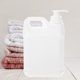 thumbnail image 3 of Botellas con bomba de 2,5 L para esterilización de líquidos, jabón líquido, cosméticos, envase de plástico para almacenamiento de productos químicos (blanco), 3 of 8
