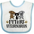 thumbnail image 3 of Inktastic Vet Future Veterinarian in Training Boys or Girls Baby Bib, 3 of 4
